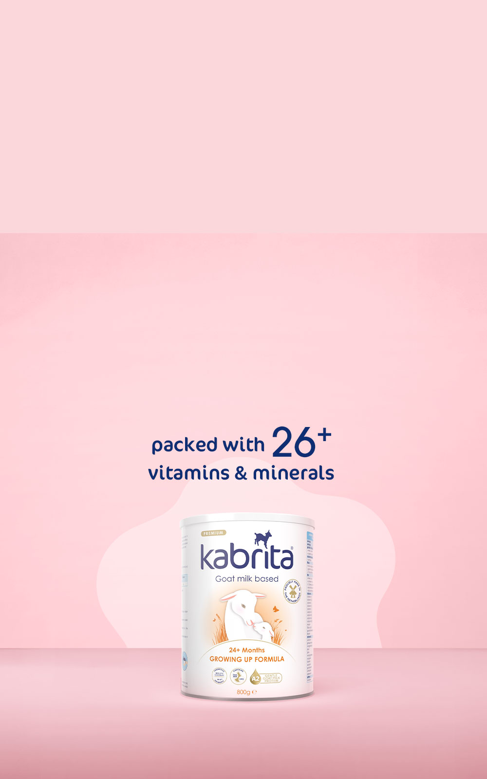 Kabrita Packed with 26+ Essential Vitamins